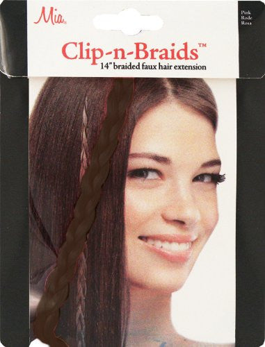 Metallic Braid Synthetic Hair Extension (1 Piece) | Clip In Color